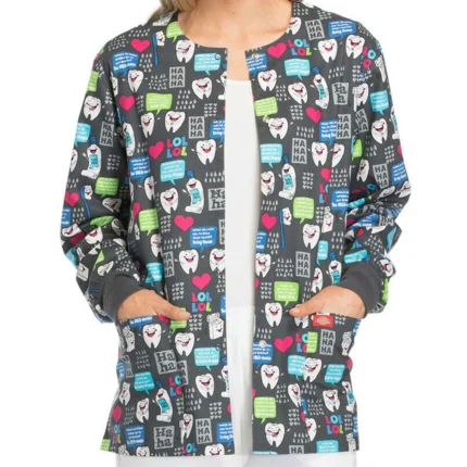 Women Medical Scrub Jacket - Healthwear