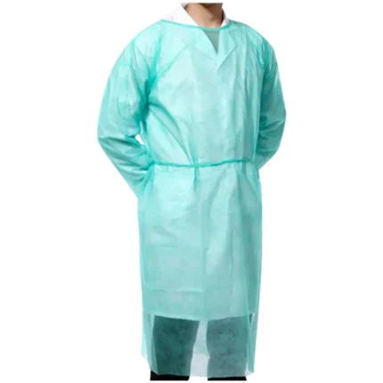 Unisex Disposable Isolation Gown