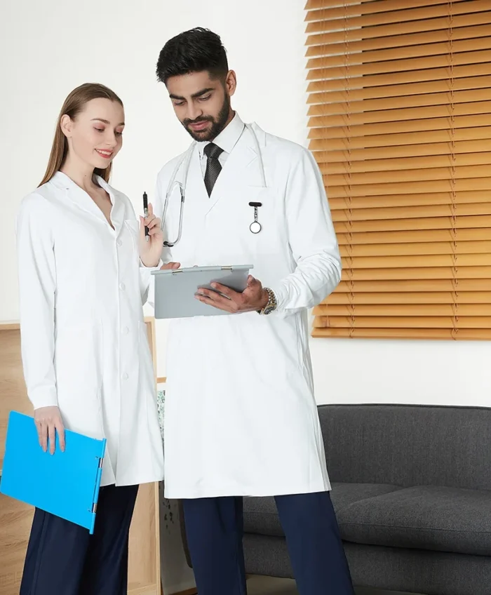 White Surgery Lab Coat Uniform