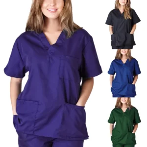 V-Neck Nursing Uniform