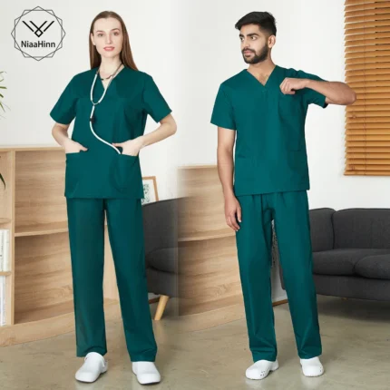 Green Surgical Gown