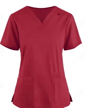 Short-Sleeved Doctor's Scrub Top