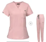 Multicolor Women's Scrub Set
