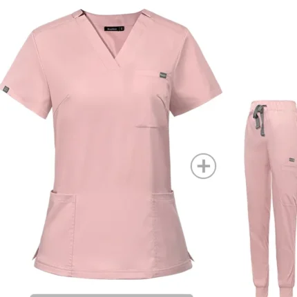 Multicolor Women's Scrub Set