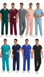 Unisex Medical Scrub Set