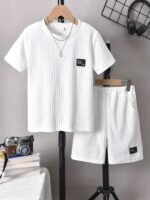Boys Casual Tee and Shorts Set