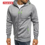Men's Zipper Hoodie | Casual Streetwear Jacket