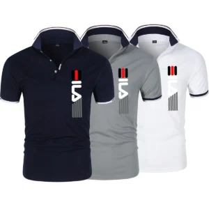 Men's Embroidered Polo Shirt