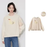 Women's Cartoon Embroidered Pullover