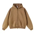 Batik Zippered Hoodie Fleece | Autumn and Winter Essential