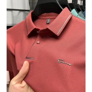 2025 High-End Diamond Polo Shirt