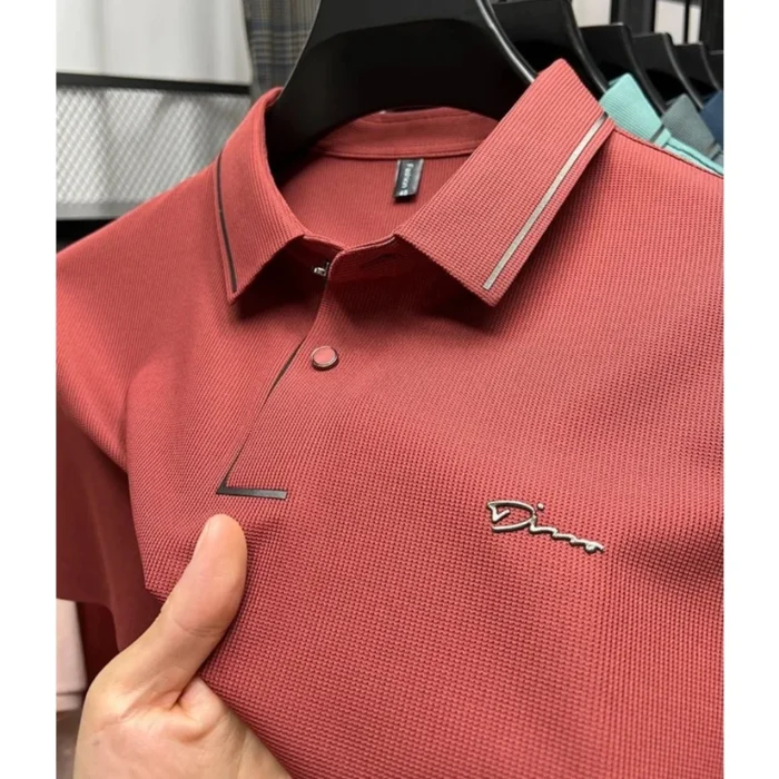 2025 High-End Diamond Polo Shirt