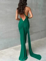 Backless Maxi Dress 2025