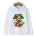 Mario-Themed Sweatshirt for Kids