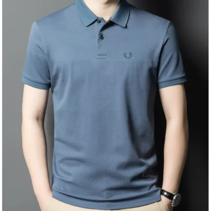 Luxury Cotton Men's Polo Shirt