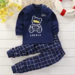 Pajamas for Kids Long Sleeve Top and Pant Set for Boys and Girls - Cozy Sleepwear