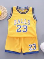 Boys Basketball Tank and Shorts Set